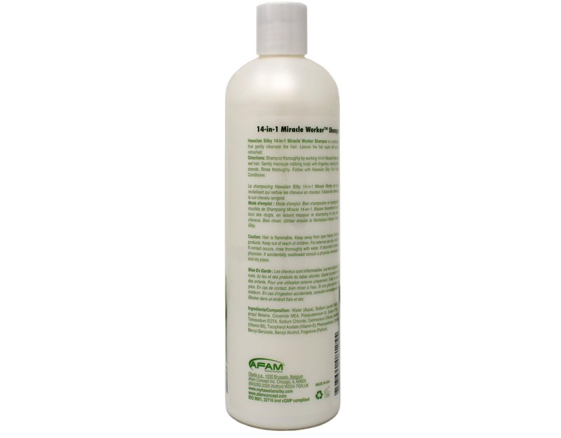 Hawaiian Silky Miracle Worker 14-in-1 Shampoo & Conditioner Bundle, Hydrating & Strengthening Hair Care Set, 16 fl oz Each