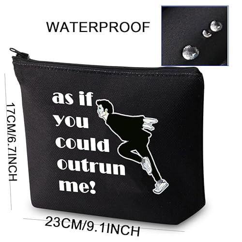 JYTAPP Movie Inspired Makeup Bag As If You Could Outrun Me Cosmetic Bag Fandom Gift Movie Fans Gift
