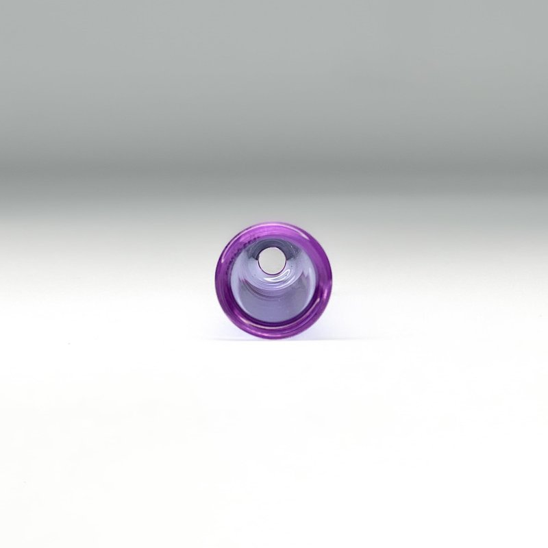 Purple Rose Supply Small Glass Mouthpiece – 2" Reusable Borosilicate Insert – Wide Fit (~13.5mm) – Durable, High-Flow Glass Piece – Easy to Clean & Reuse