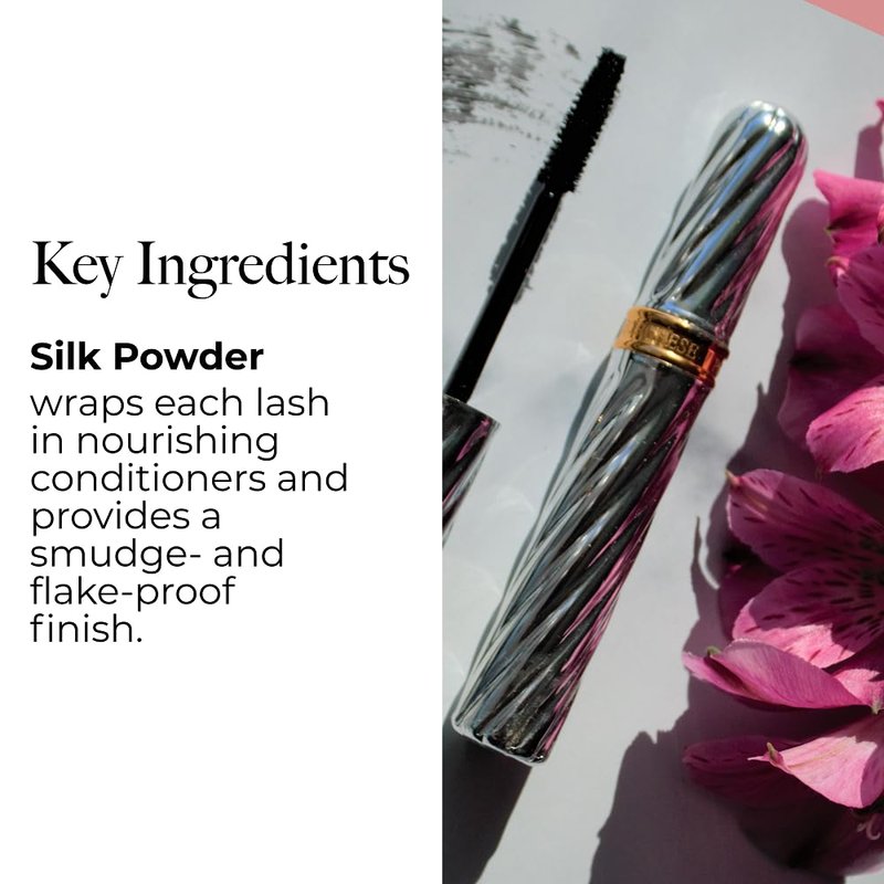 Borghese Superiore State-Of-The-Art Mascara - Thickening, Conditioning & Lengthening Black Mascara, Smudge & Flake-Free, Suitable For Sensitive Eyes