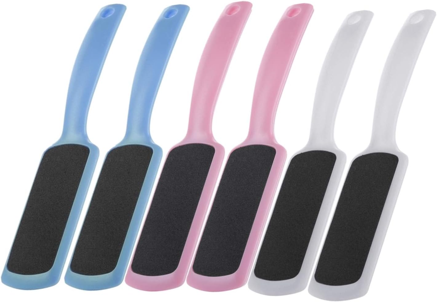 3 Pieces Colossal Foot Files Kit Foot Scrubber Foot Rasp and Double-Sided Heel Files Pedicure Tools Callus Remover Stainless Steel Feet Scraper Foot Grater for Dead Skin