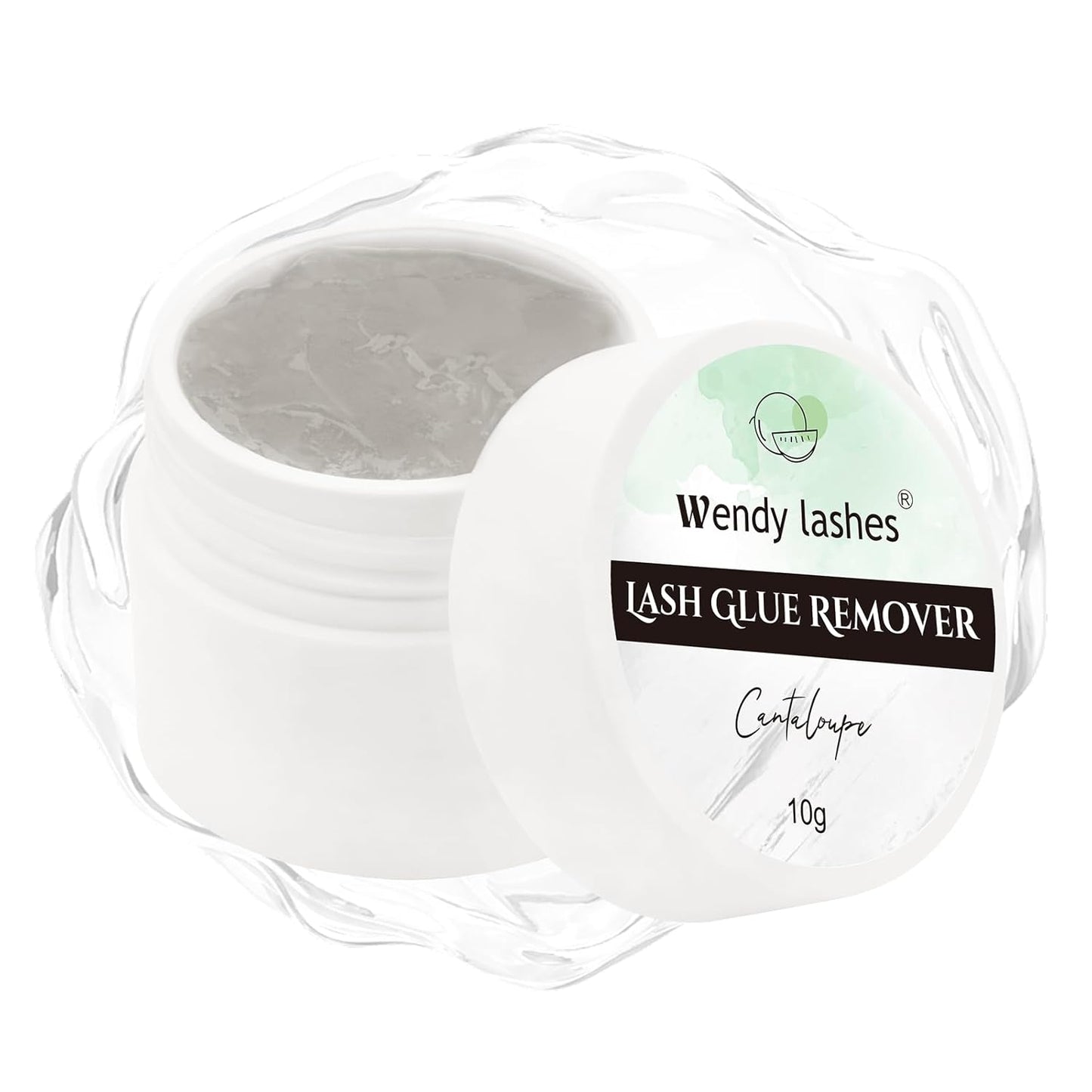 Eyelash Extension Remover - Wendy Lash Remover Cream for Cluster Glue | Grey Cantaloupe
