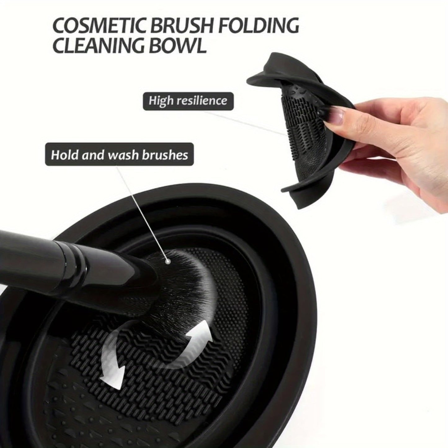 HGHDBT 65Pcs Black Makeup Brushes Set Professional Makeup Kit Multi-functional Makeup Tool Set with Case Facial Makeup Accessories, Foundation Makeup Brush Kit Eye and Face Make up Brushes & Tools