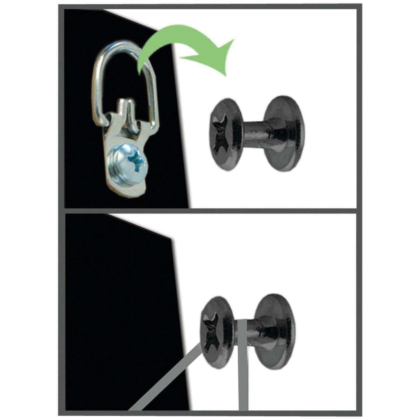 Hangman HDK 13-Piece Heavy-Duty D-Ring Picture-Hanging Kit, Multicoloured