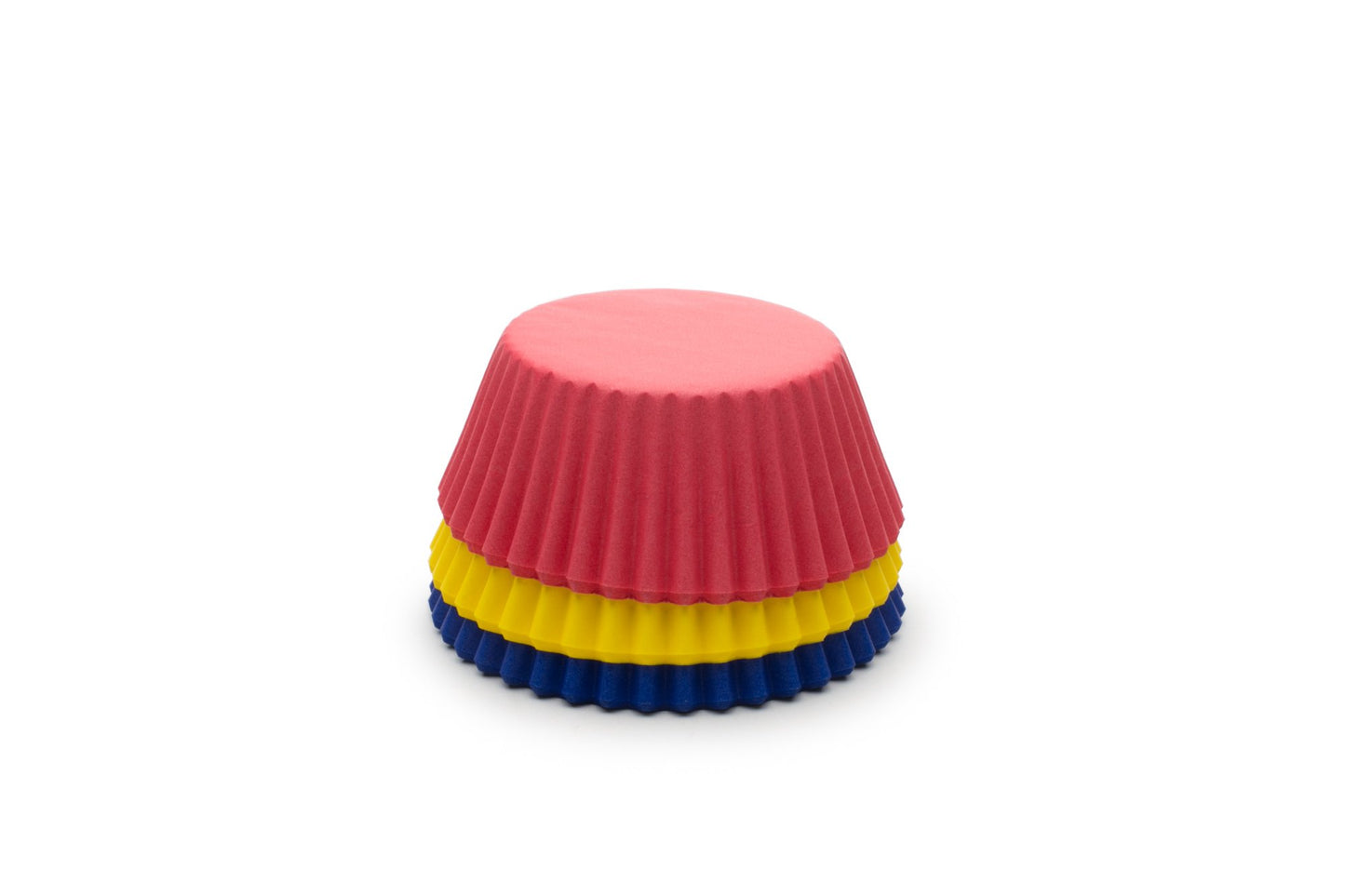 Fox Run Primary Colors Foil Muffin and Cupcake Liners, Set of 75 Standard Size Wrappers