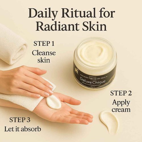 Bekirbech DeluxeChique Beef Tallow Face Moisturizer – Whipped Tallow & Honey Balm with Hyaluronic Acid, Manuka Honey, Aloe & Green Tea – Unscented Natural Skin Cream for Dry or Sensitive Skin – 4oz