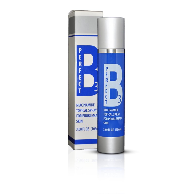 Perfect B3 Niacinamide Spray for Face 6 in 1 - Vitamin B3 Niacinamide Face Mist Skin Care Serum, Hyaluronic Acid, Aloe & Glycerin - Skin Brightening Face Spray - 3.6 Fl Oz