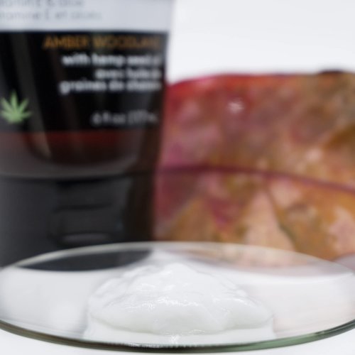 Vitabath Men's Amber Woodland Shave Cream Super Slick Shaving Protects Against Razor Burn & Irritation - Restorative Pre-Shave Skin Moisturizer & Beard Care - Gluten-Free Cruelty-Free - 6 fl oz