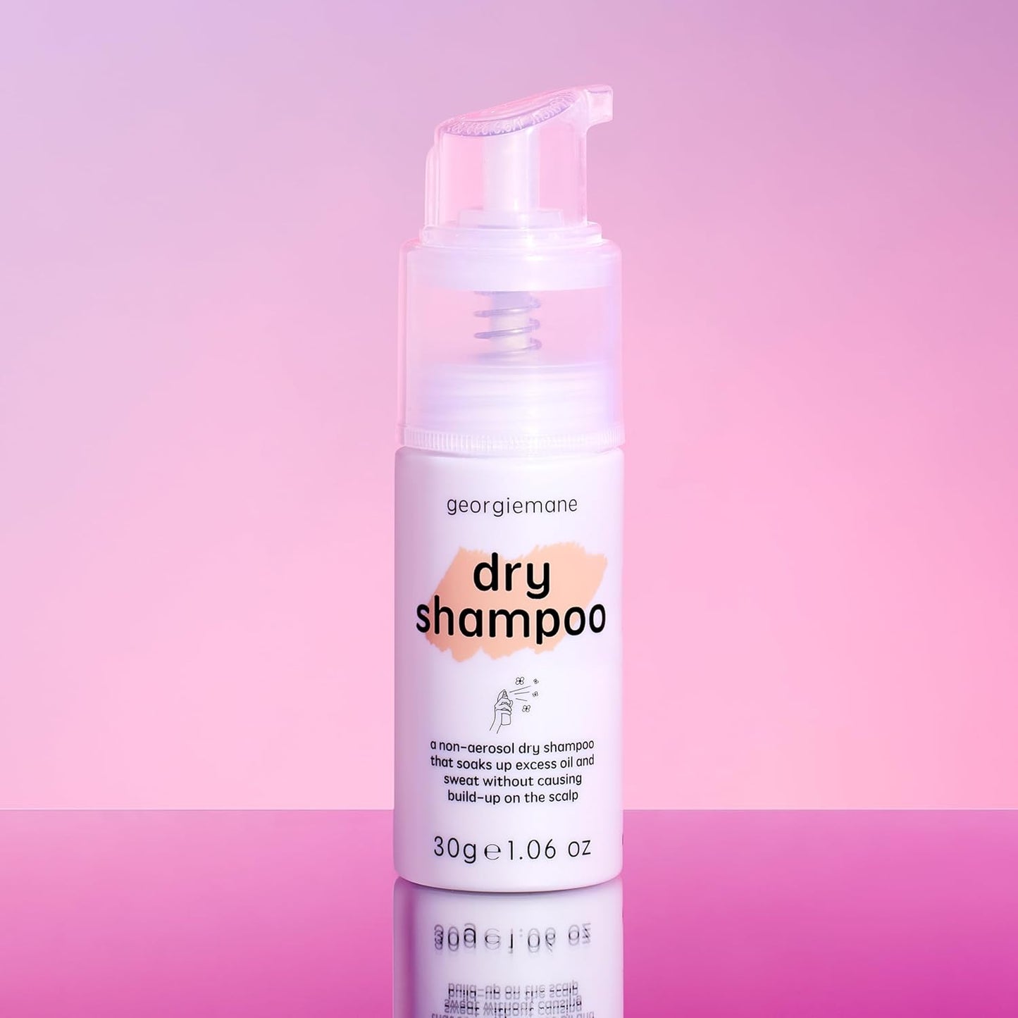 Georgiemane Dry Shampoo - Lightweight Oil Absorbing Formula | 1.06 oz for Fresh Hair