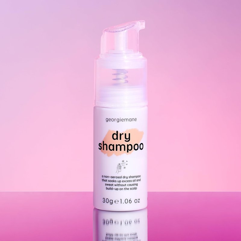 Georgiemane Dry Shampoo - Lightweight Oil Absorbing Formula | 1.06 oz for Fresh Hair