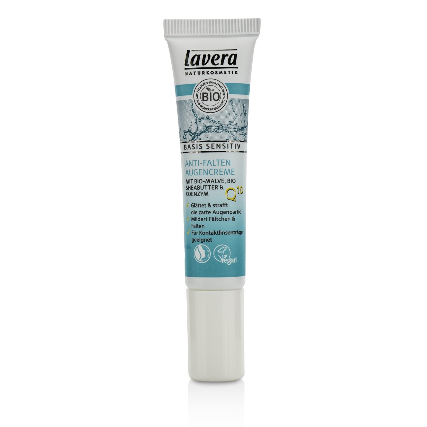 True Natural Lavera Basis Sensitiv Anti-Ageing Eye Cream, 0.5 Ounce
