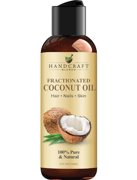 Handcraft Blends USDA Organic Jojoba Oil - Cold-Pressed 4 Fl Oz - 100% Pure and Natural - Premium Grade Carrier Oil for Skin and Hair - Hair and Body - Massage - Hexane-Free