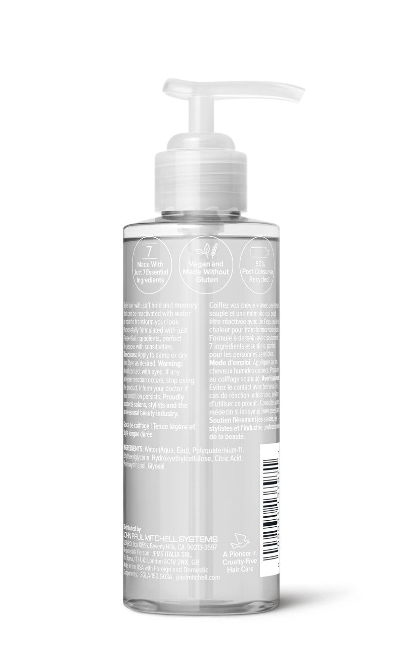 Paul Mitchell Clear Styling Glaze, Fragrance Free, For Sensitive Scalp + Skin, 5.1 fl. oz