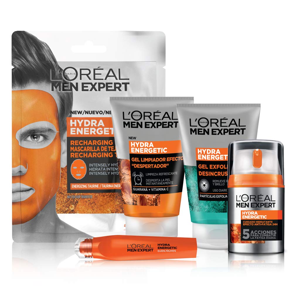 L'Oreal Paris Men Expert Hydra Energetic Face Mask For Men ( 30g / 1.05 Oz )
