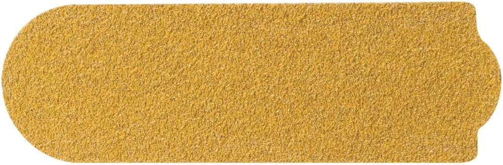 ForPro Professional Collection Stainless Steel Pedi File Refill, 180 Grit, White, EZ-Strip Peel Pedicure Refill Pads, 1.25” W x 4” L, 50-Count