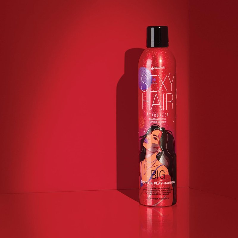 Big Spray & Play Harder Firm Volumizing Hairspray - All Day Hold, 72-Hour Humidity Resistance | Shine & Volume