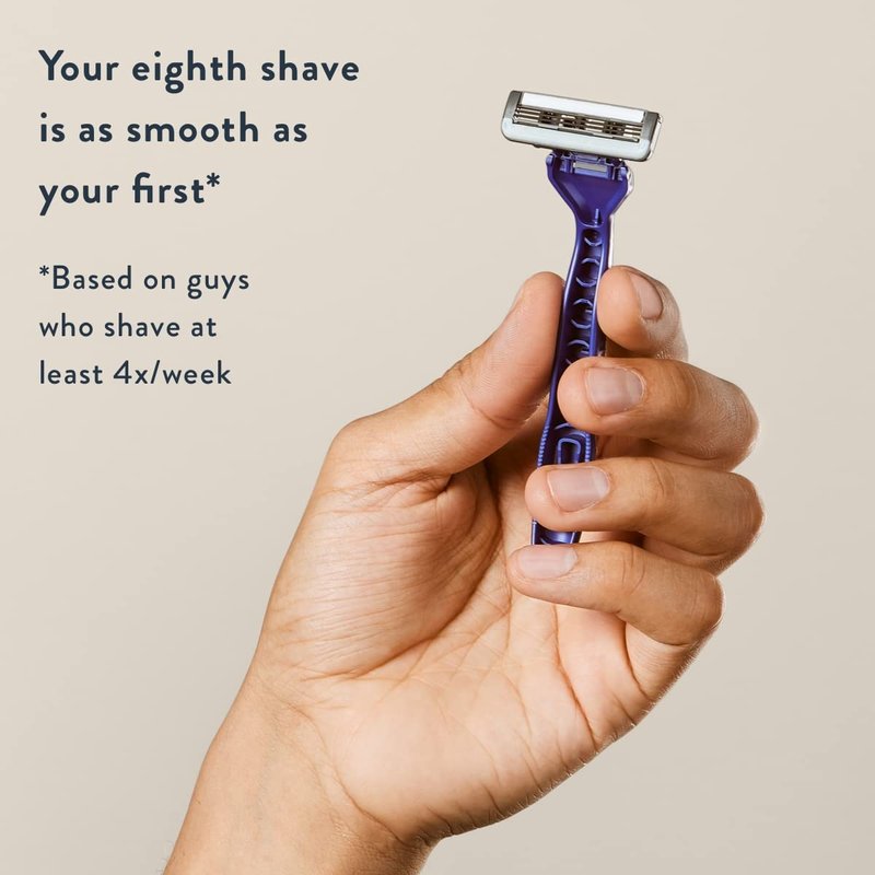 Harry's Disposable Razors for Men - 10 Count - 3-Blade Men's Razors for Travel and On-the-Go Convenience (Pack of 2)