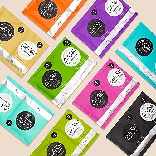 AVRYBEAUTY Gel-Ohh Jelly Spa Bath 3 Pack, Lavender Infused, Lavender Scented, Pedicure, Salon Services, Jelly Pedicure, Pedicure at Home, DIY Pedi