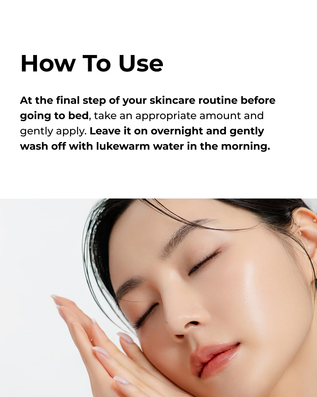 BOM COSMETICS Peptide Power Night Sleeping Mask 2.64 Fl Oz, High-Density Hydrating Overnight Facial Mask with Penta-Peptides and 99% Pure Gold for Skin Elasticity, Smooth Skin Texture, Korean Skincare
