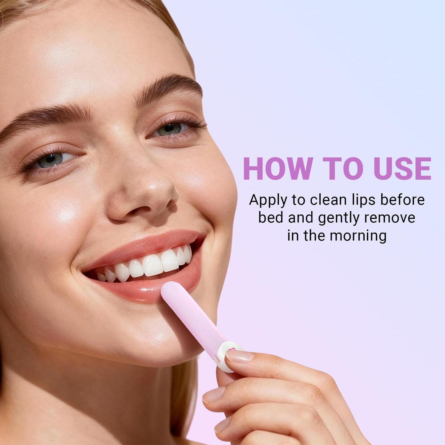iMethod Overnight Lip Mask - Hydrating Lip Butter Balm with Hyaluronic Acid, Lip Moisturizer For Very Dry Lips, Lip Sleeping Mask to Nourish & Repair Cracked Lips, Smoothes Fine Lines - Grape