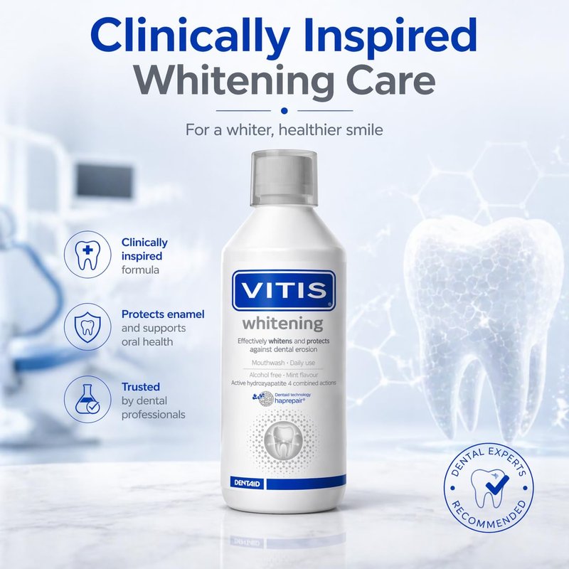 Vitis Whitening Mouthwash 500ml