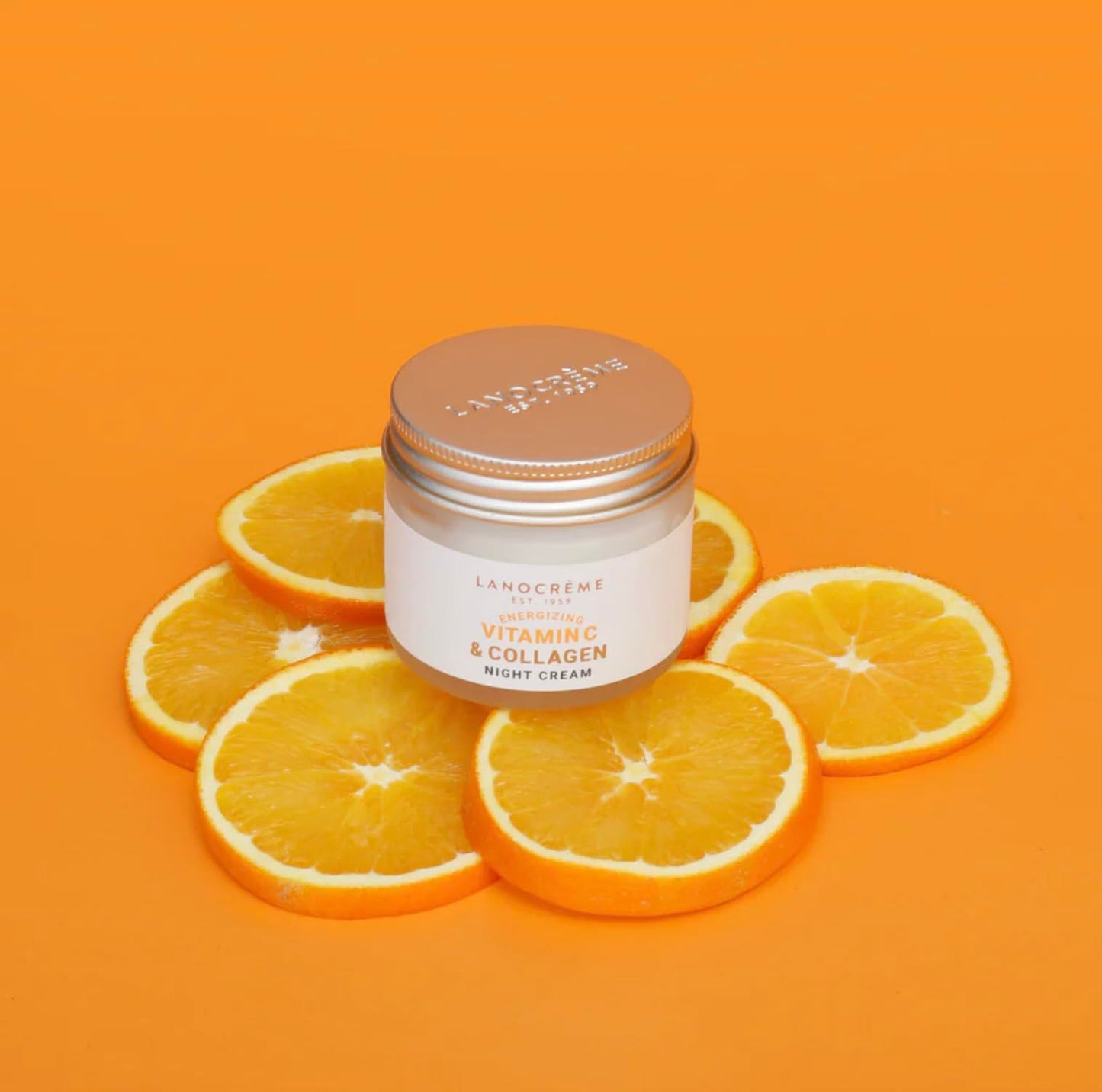 Lanocreme Energizing Vitamin C & Collagen Night Cream