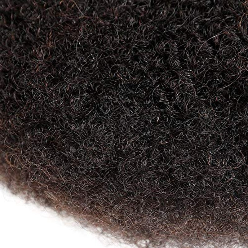 Style Icon 3 Bundles Afro Kinkys Bulk Human Hair (10"/10"/10", Natural Black) - Afro Twist Braiding Hair - Curly Hair Extensions for Dreadlocks Loc