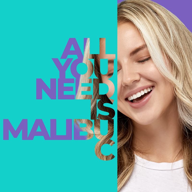 Malibu C Blondes Wellness Remedy - Removes Discoloration from Bleached, Highlighted or Natural Blonde Hair + Restores Vibrance and Shine with Vitamin C Complex (12 Packets)