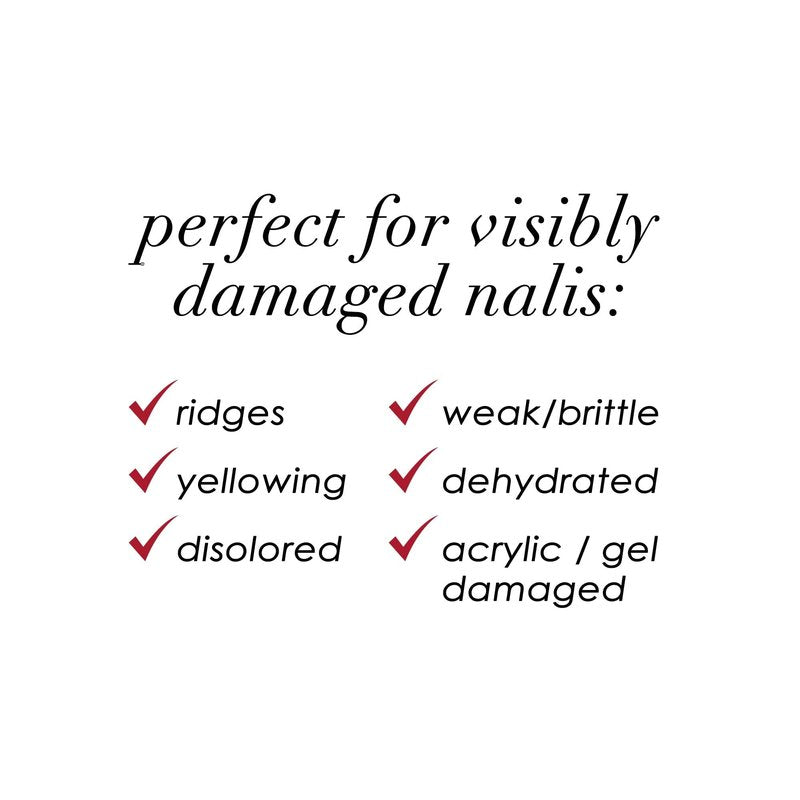 Dermelect Makeover Ridge Filler - Award-Winning Nail Treatment, Strengthens, Moisturizes, Conceals Imperfections, Keratin & Peptide Enriched, For Healthy, Smooth Nails 0.4 oz