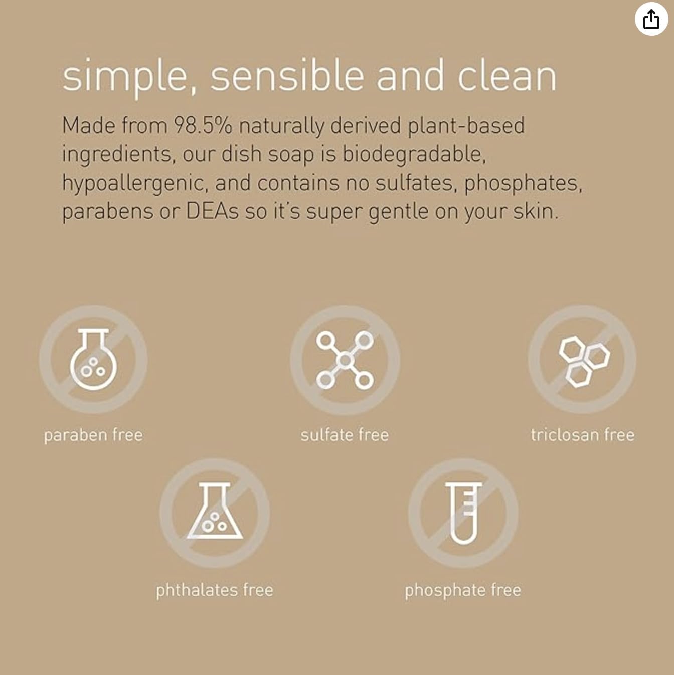 simplehuman Mandarin Orange Moisturizing Liquid Hand Soap Refill Pouch, 34 Fl. Oz.