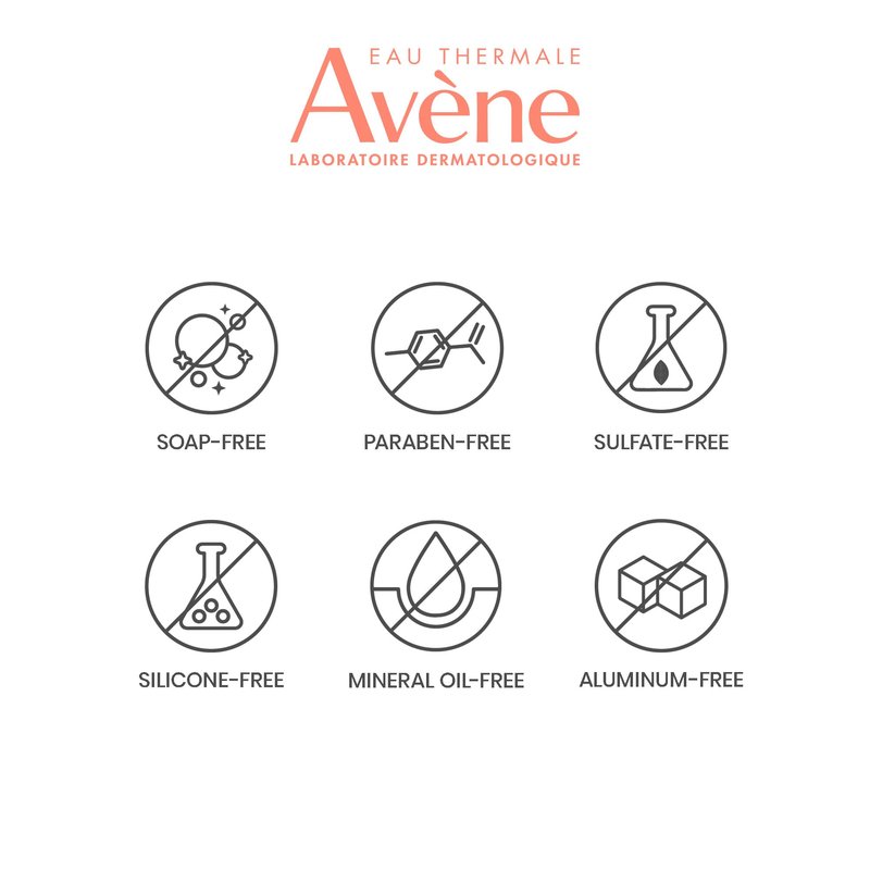 brand Avène Cleanance Cleansing Gel Soap Free Cleanser for Acne Prone, Oily, Face & Body, 6.7 Oz