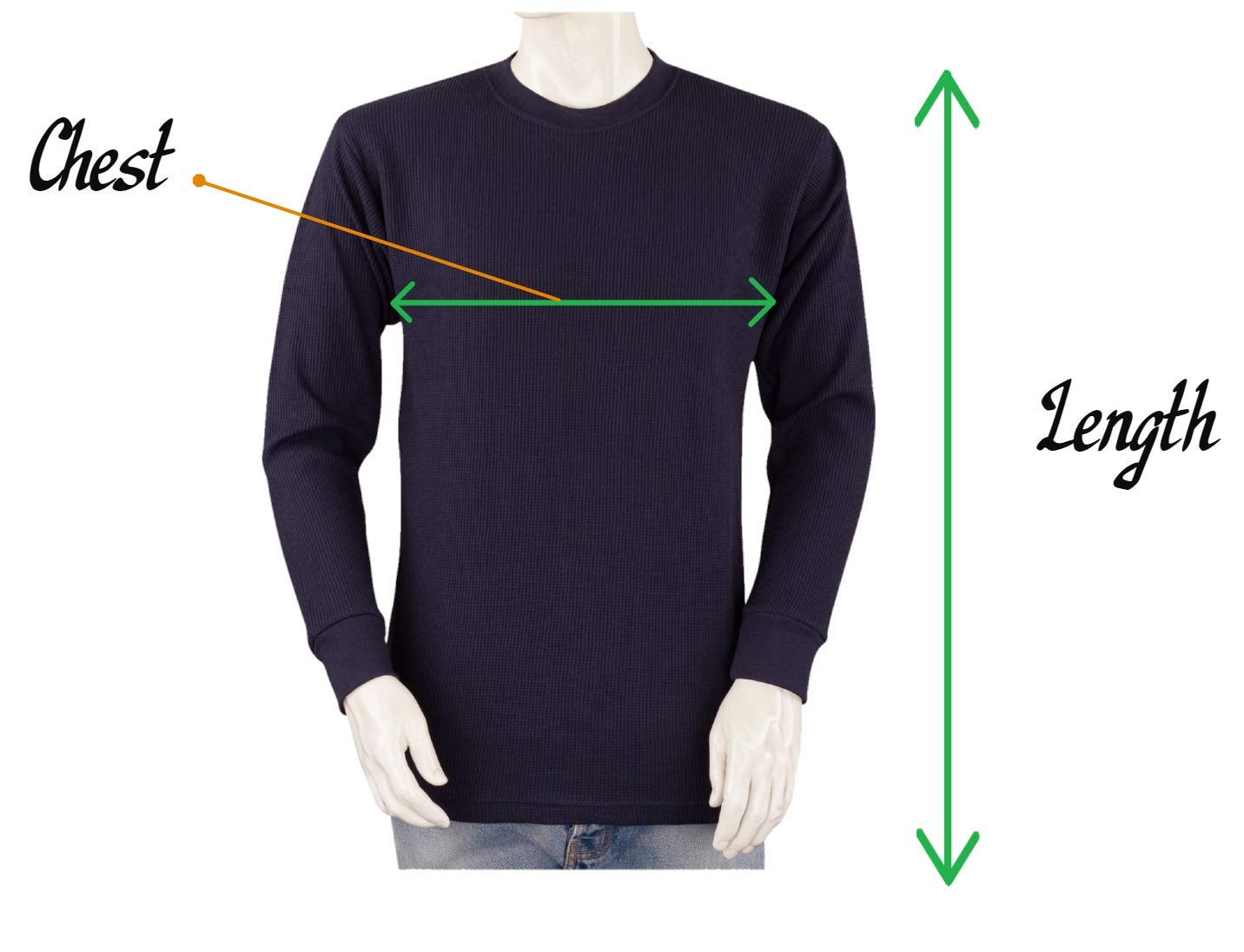 Styllion Thermal Crew Shirt TCLS (5XLT, Charcoal)