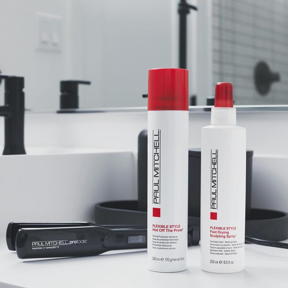 Paul Mitchell Fast Drying Sculpting Spray, Medium Hold, Touchable Finish, For All Hair Types
