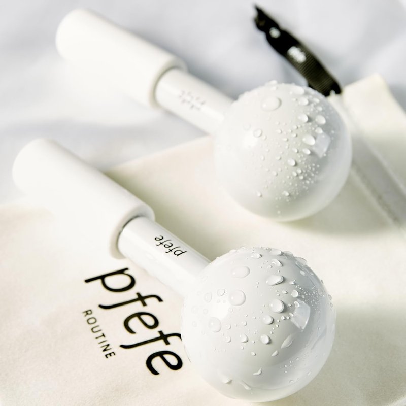 Ice Globes for Face & Eyes - Unbreakable Stainless Steel Cryo Sticks for Puffiness, Wrinkles & Dark Circles | Beauty Facial Tool