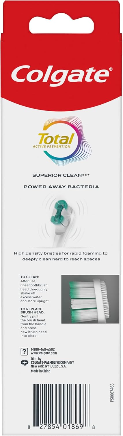 Colgate 360 Optic White Battery Powered Sonic Toothbrush, Soft, 1 Pack