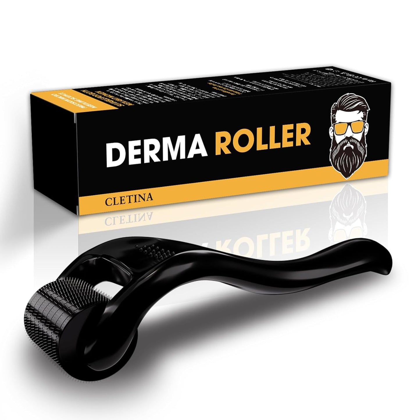 540 Titanium Derma Roller - Microneedle Micro Needle Roller for Men and Women Home Use - Microneedling Roller Microneedle Skin Care Tool A8