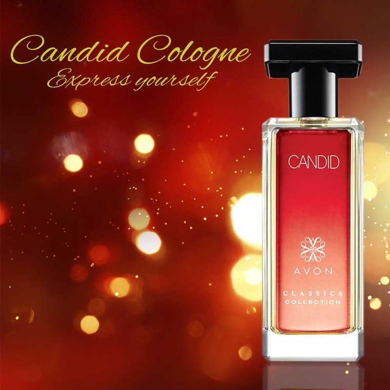 AVON Classics Candid Cologne for Men β 1.7 oz, Long-Lasting Amber Floral Perfume for Men with Bergamot & Patchouli β Mens cologne collection, Travel Size, Ideal Gift for Him