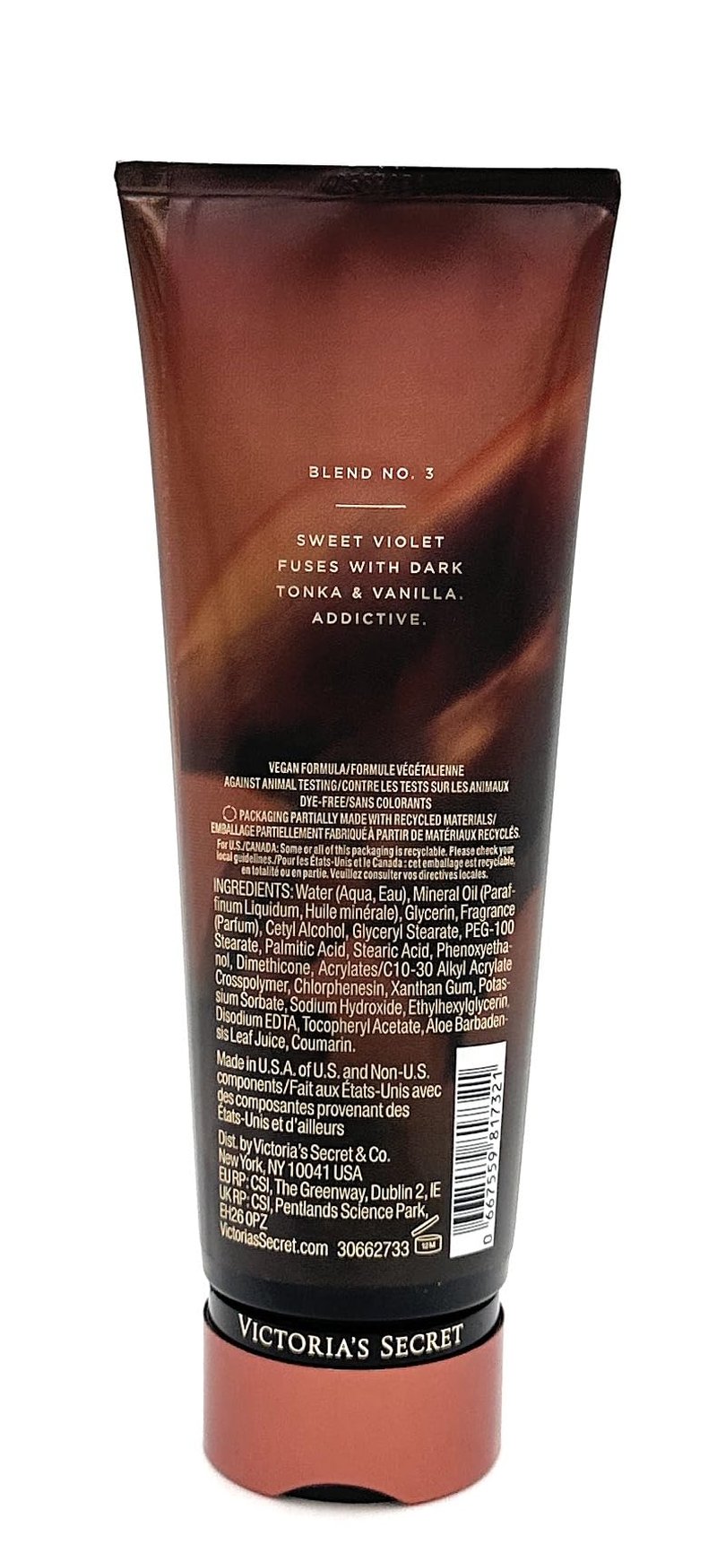 Victoria's Secret Fragrance Lotion Rich Caramel Vanilla 8.0 Fl Oz
