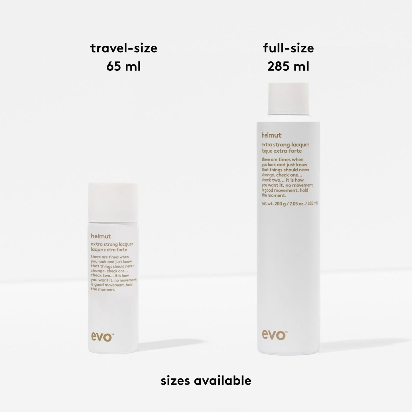 EVO Helmut Extra Strong Lacquer, 7.05 oz