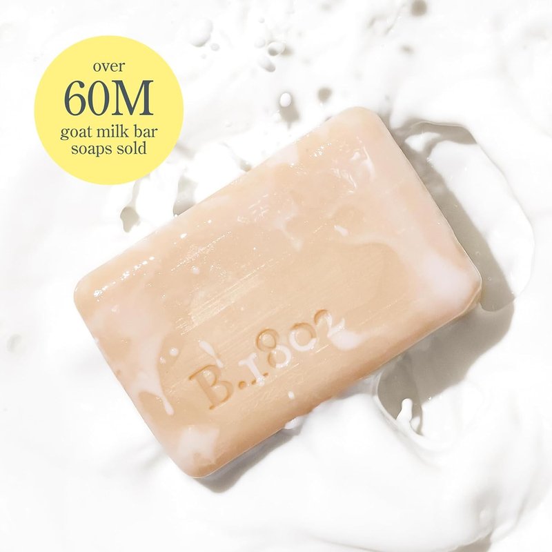 Beekman 1802 Goat Milk Soap – Moisturizing Hand & Body Soap Bar with Shea Butter & Botanical Oils, Triple-Milled, Non-Drying, Made for Sensitive Skin, Vanilla Absolute 9 oz