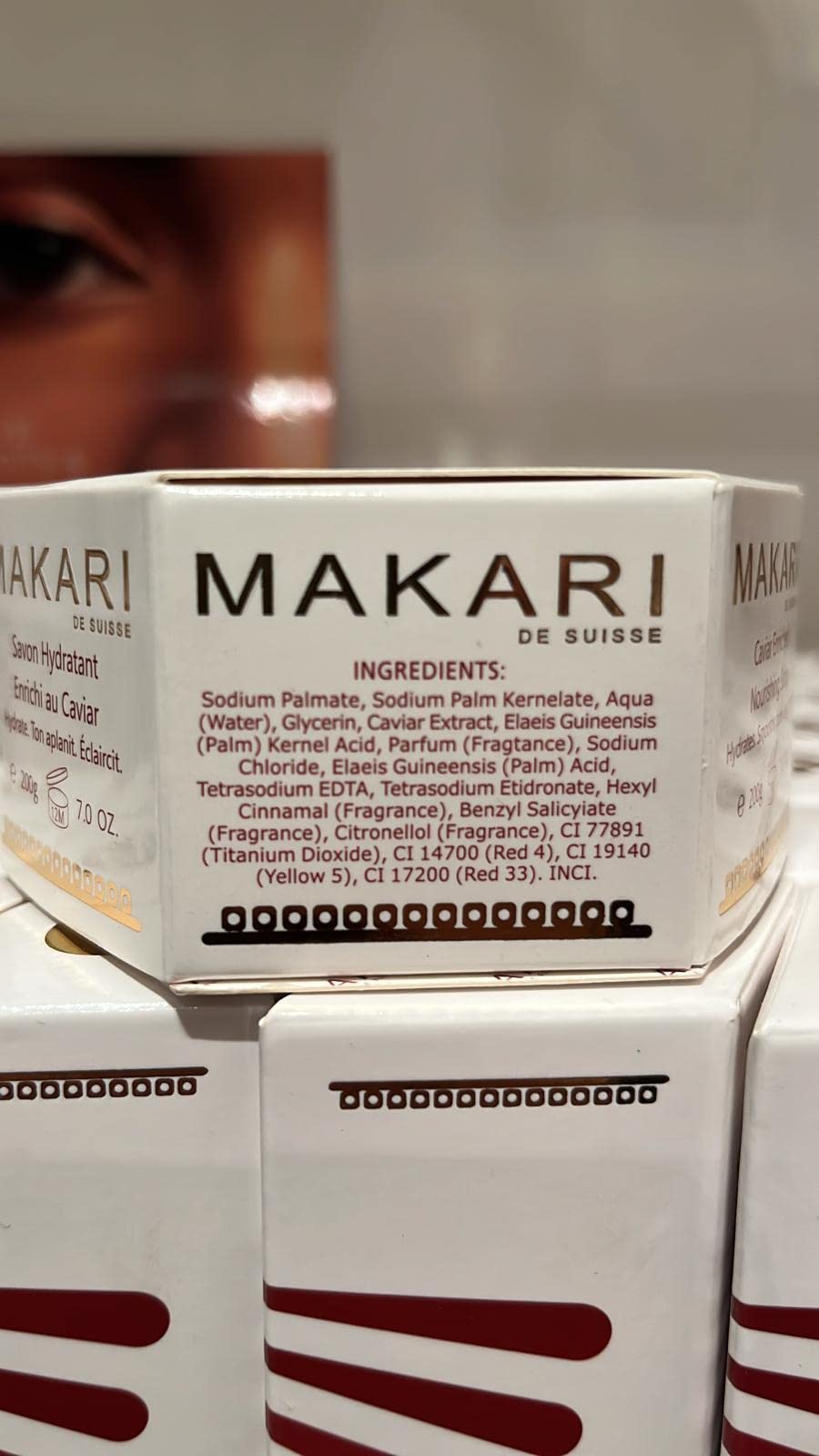 MAKARI Classic Caviar Enriched Treatment Soap 2-Pack (7 oz) | Moisturizing & Brightening Bar for Face & Body | Hydrating Cleanser for Fine Lines & Uneven Texture