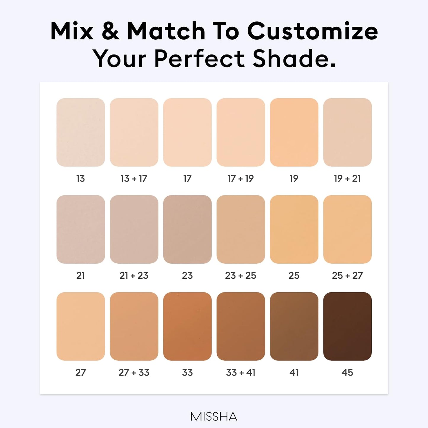 MISSHA M Perfect Cover Serum BB Cream No.17 Fair- Fair with Cool Undertone, Skin Tint, Tinted Moisturizer, Skin Care Foundation Makeup, Korean Makeup,1.18 Fl oz