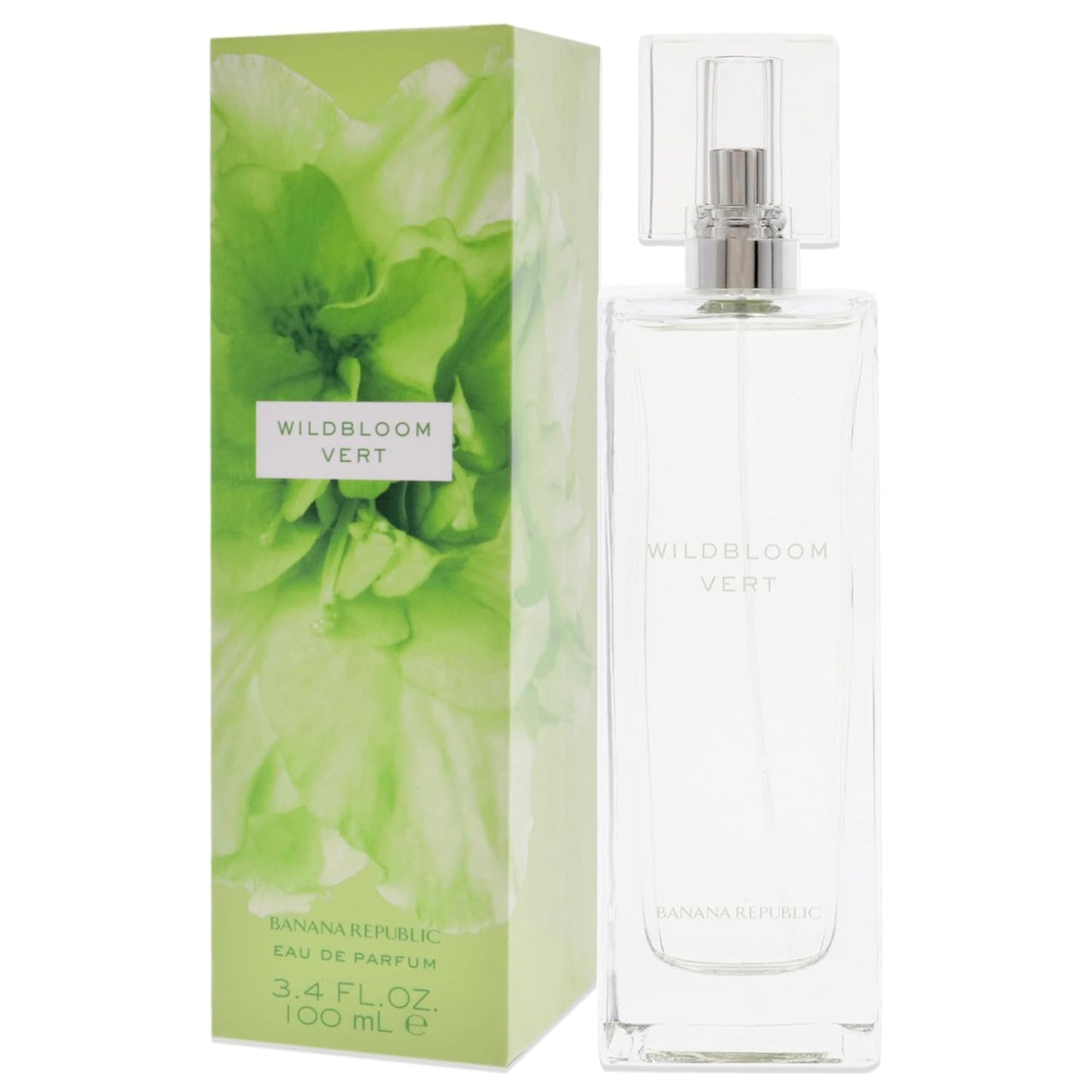 Banana Republic Wildbloom Vert Women's EDP Spray - 3.4 oz Floral Fragrance for Everyday Wear