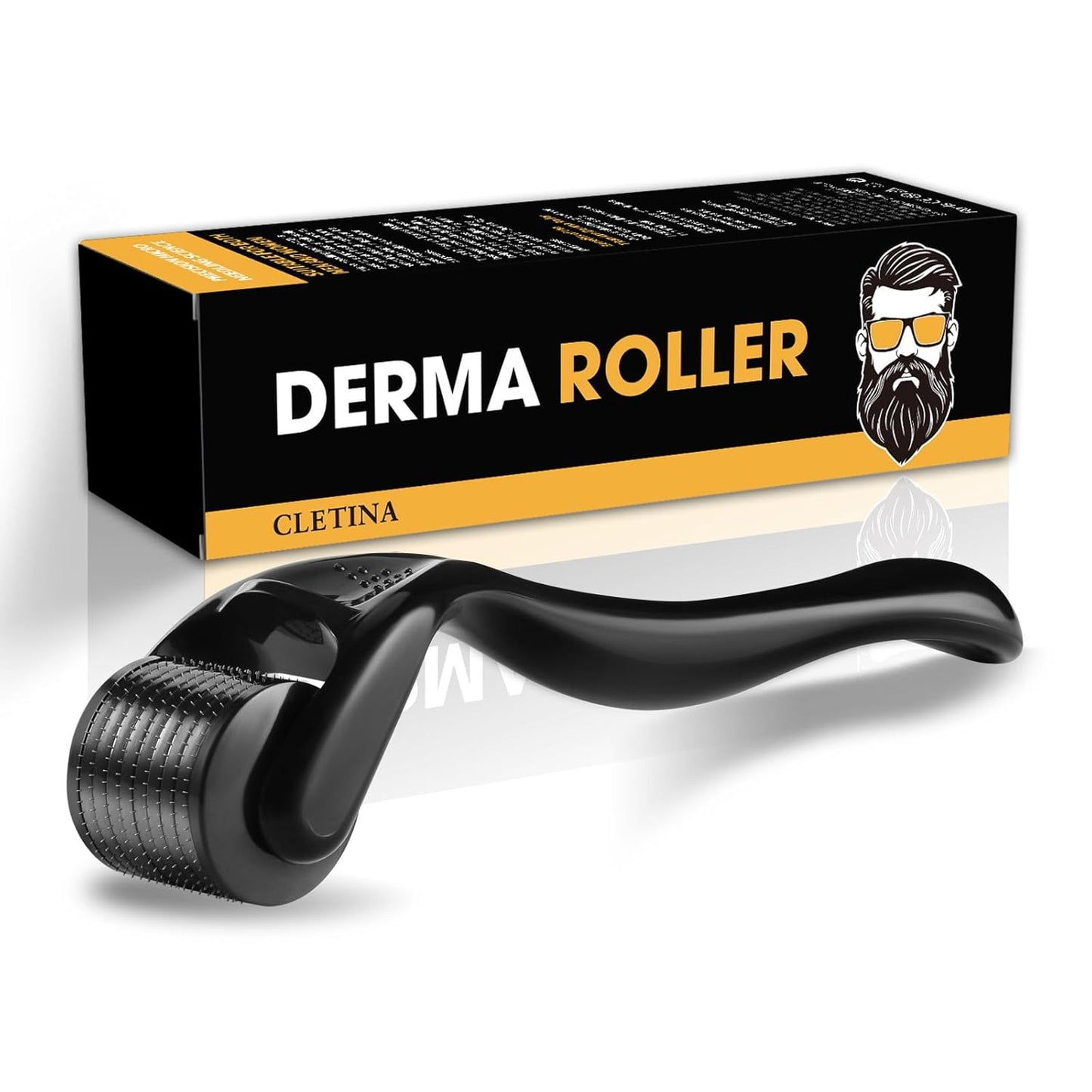 540 Titanium Derma Roller - Microneedle Micro Needle Roller for Men and Women Home Use - Microneedling Roller Microneedle Skin Care Tool A8