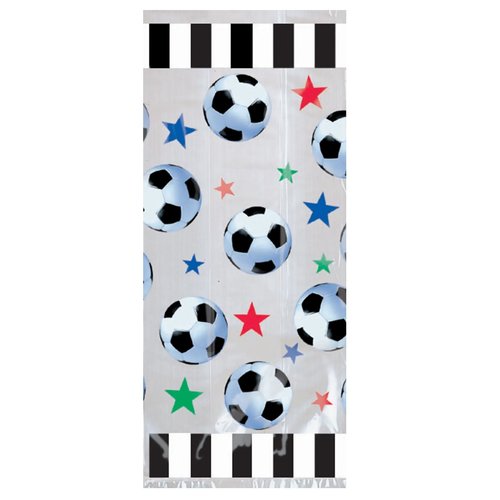 amscan Soccer Large Party Bags, Party Favor