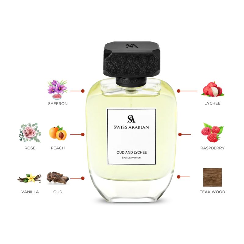 Swiss Arabian Oud And Lychee for Unisex - 3.4 oz EDP Spray