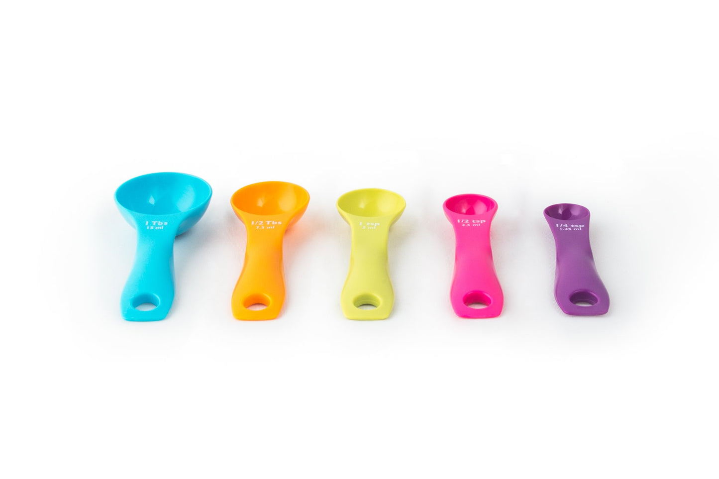 Fox Run 4843 Measuring Spoon Set, 2 x 5 x 1.75, Multicolored