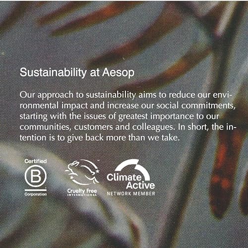 Aesop Resurrection Rinse-Free Hand Wash | Cleanse and Hydrate Without Water | Alcohol Based Formulation | 16.9 oz