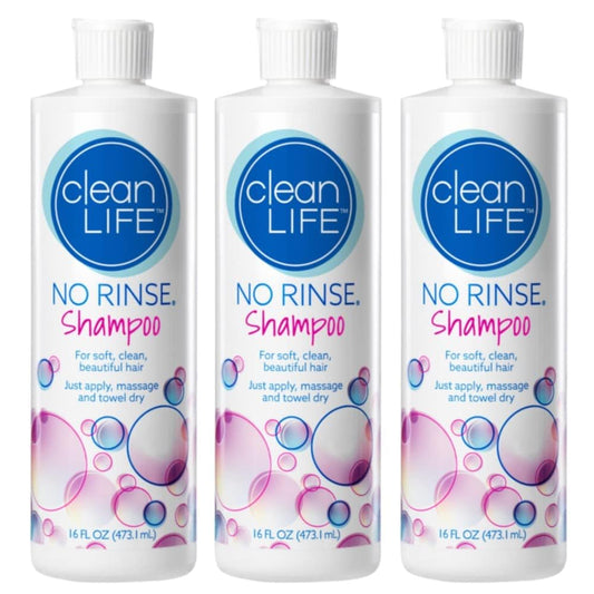 No-Rinse Shampoo, 8 fl oz - Leaves Hair Fresh, Clean and Odor-Free, Rinse-Free Formula