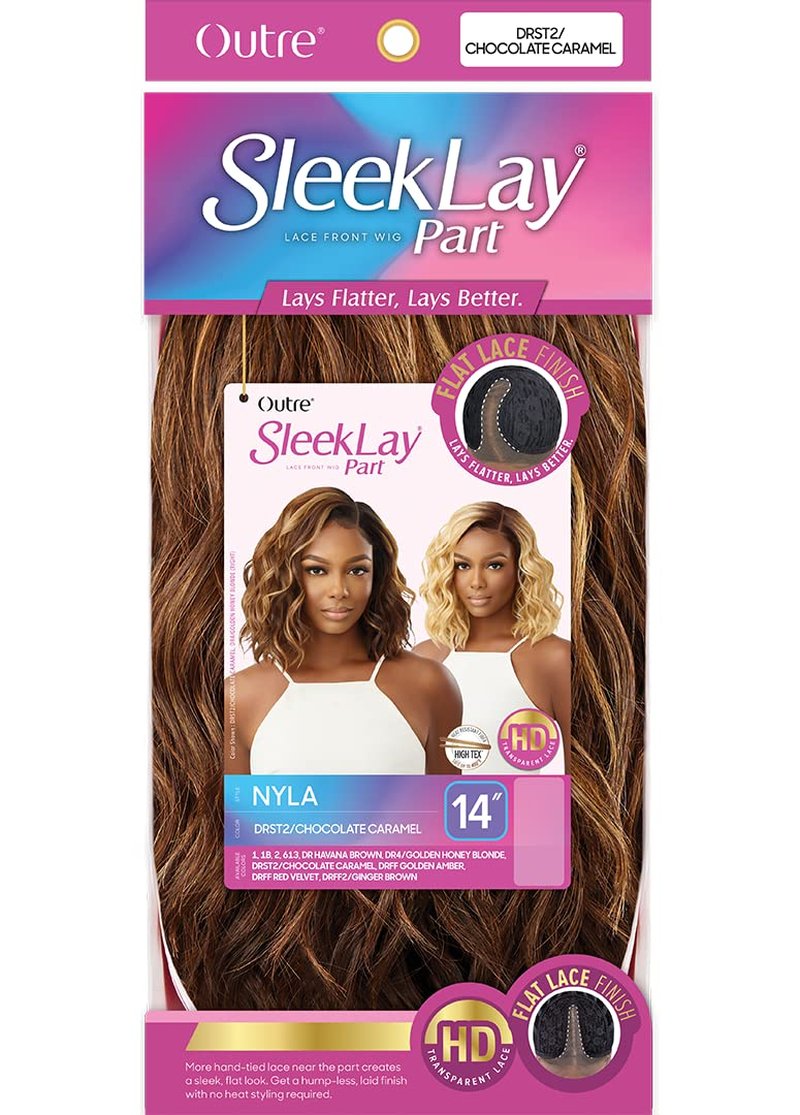 Outre Lace Front Wig - Sleeklay Part -NYLA (DARK BROWN 2)